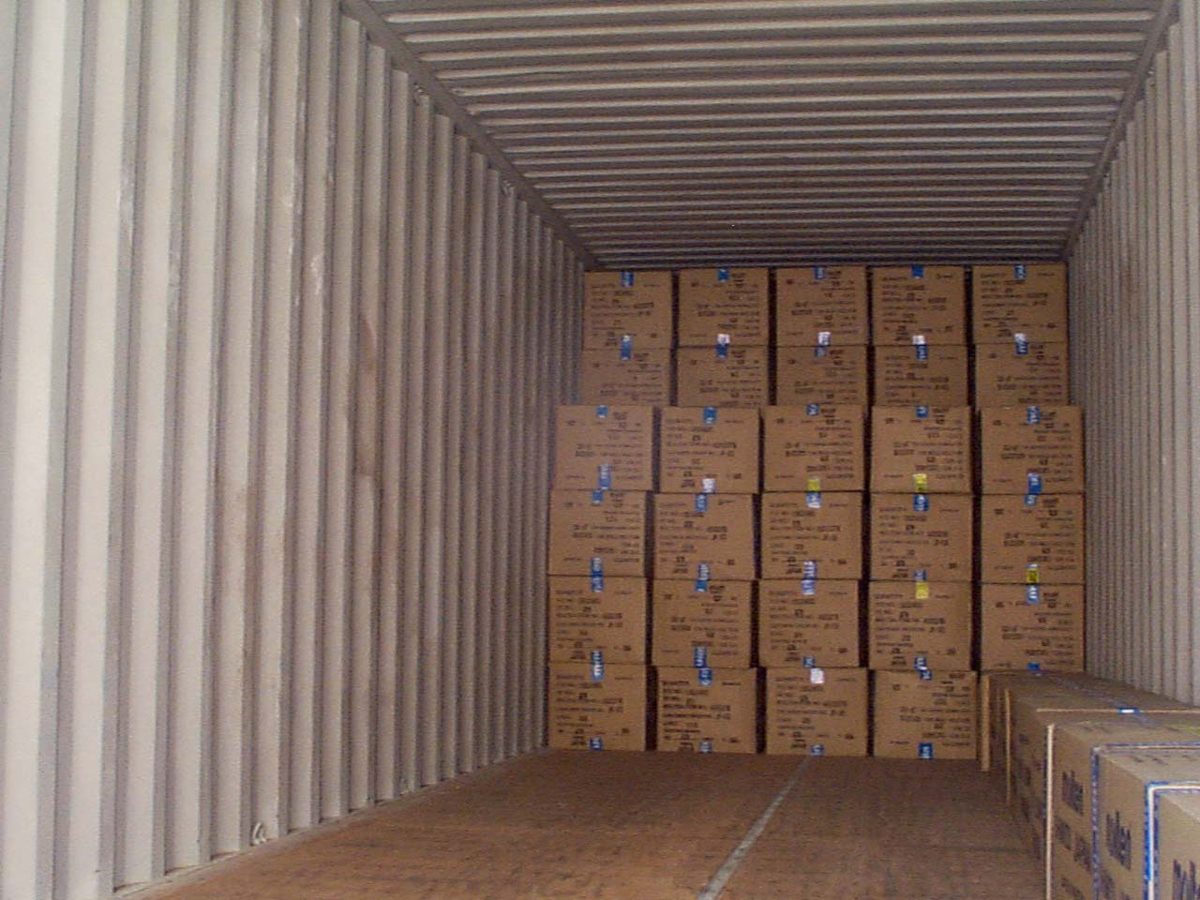 Despatch — boxed for shipment